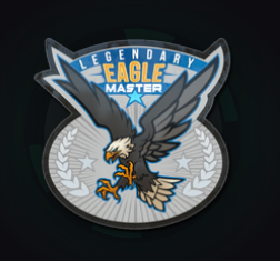 legendary eagle master sticker