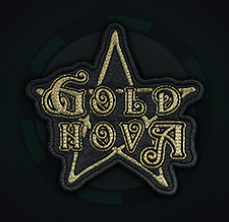 patch metal gold nova